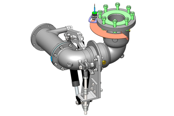LBM800-PSA LBM800 Position Sensor Assembly shown on LBM800 (Prox sensor supplied separately)