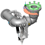 LBM800-PSA LBM800 Position Sensor Assembly shown on LBM800 (Prox sensor supplied separately)