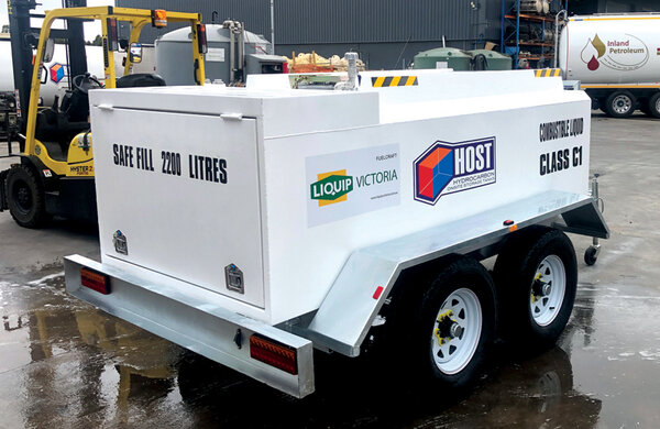 HOST Self Bunded Tank Diesel Refueling Trailers